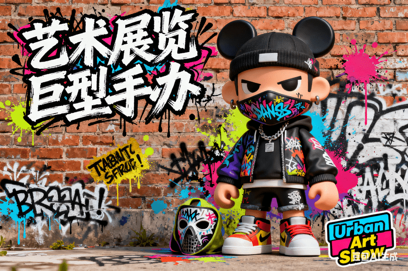 艺术展览巨型手办-矩阵联盟