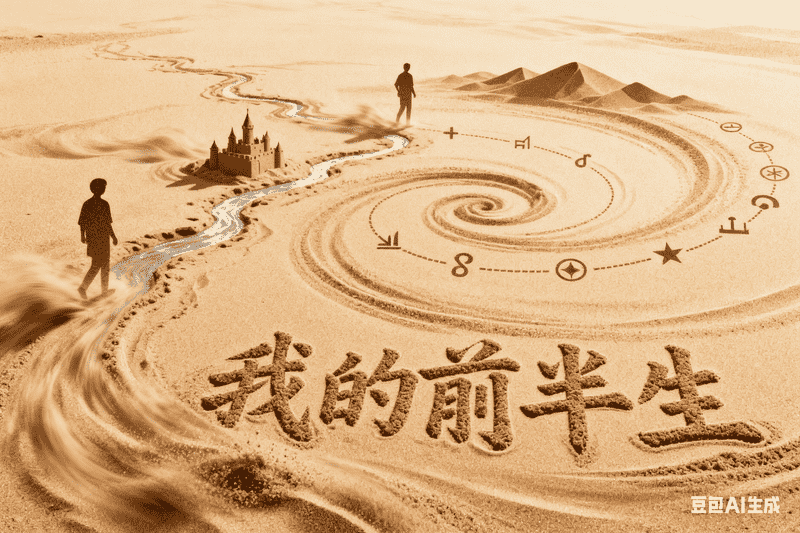 我的前半生-简笔画风格-矩阵联盟