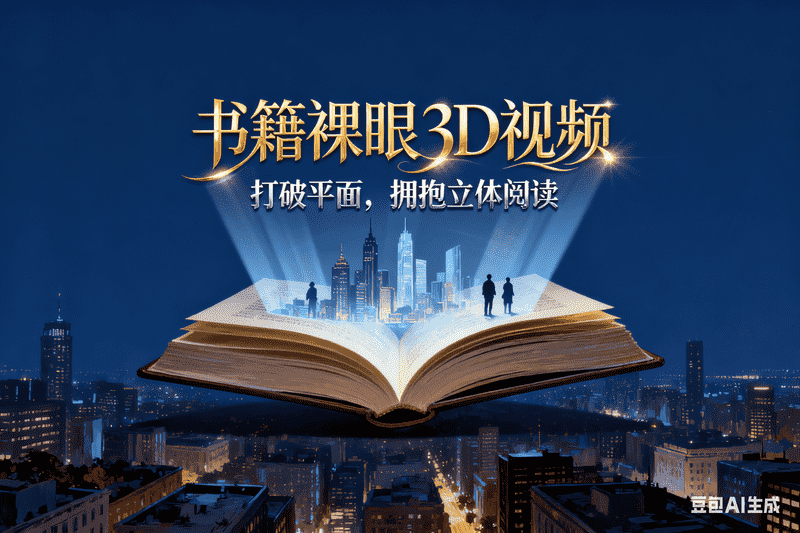 书籍裸眼3D视频-矩阵联盟