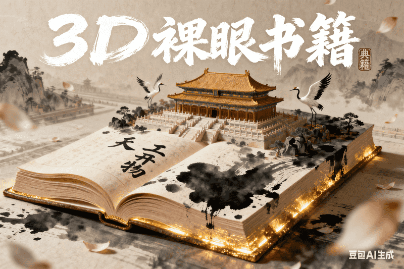 3D裸眼书籍【豆包版】-矩阵联盟