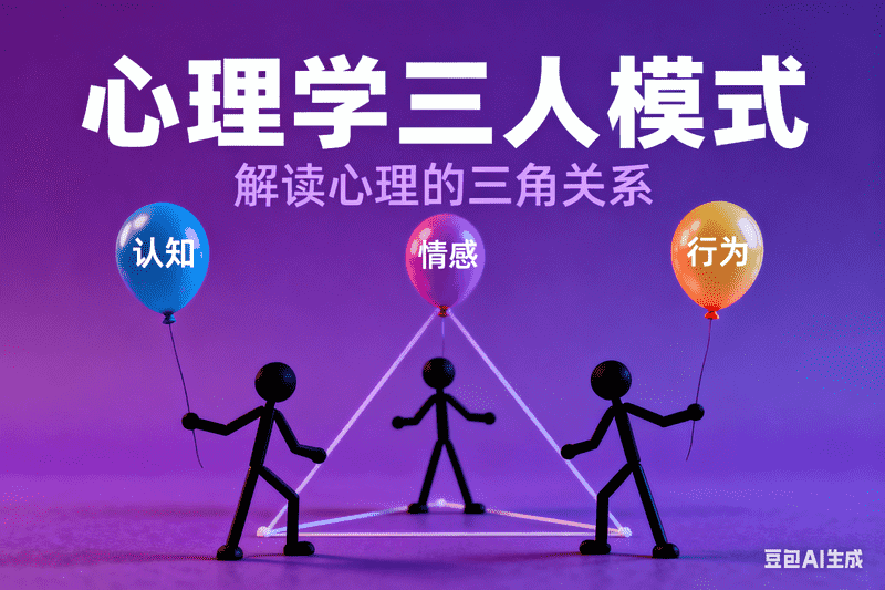 火柴人- 心理学三人模式-矩阵联盟