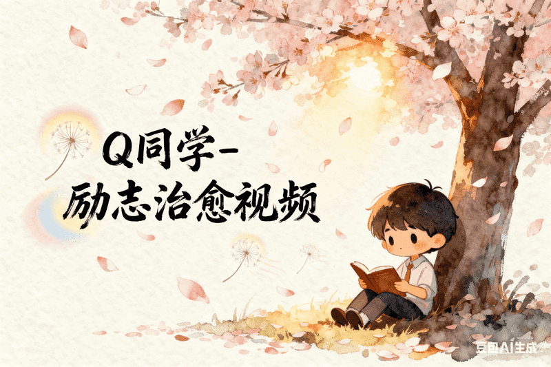 Q同学-励志治愈视频【二改版本】-矩阵联盟