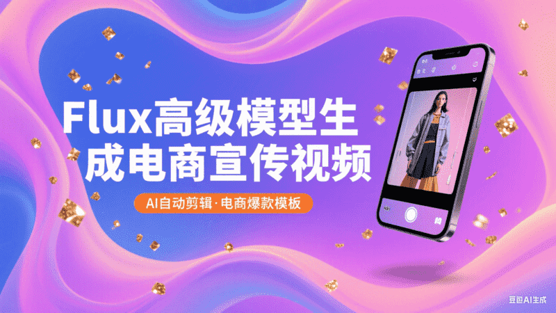 Flux高级模型生成电商宣传视频-矩阵联盟
