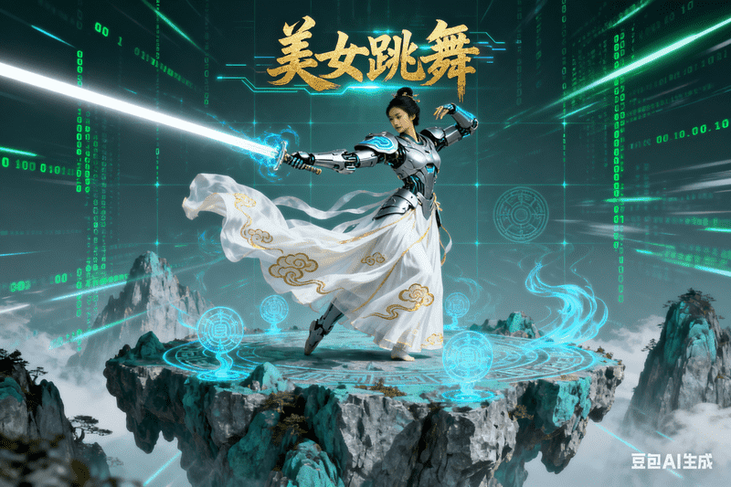 美女跳舞【二改版本】-矩阵联盟