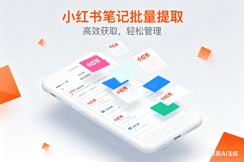 小红书笔记批量提取-矩阵联盟