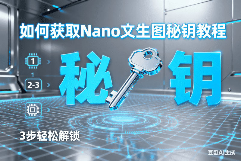 如何获取Nano 文生图秘钥教程-矩阵联盟