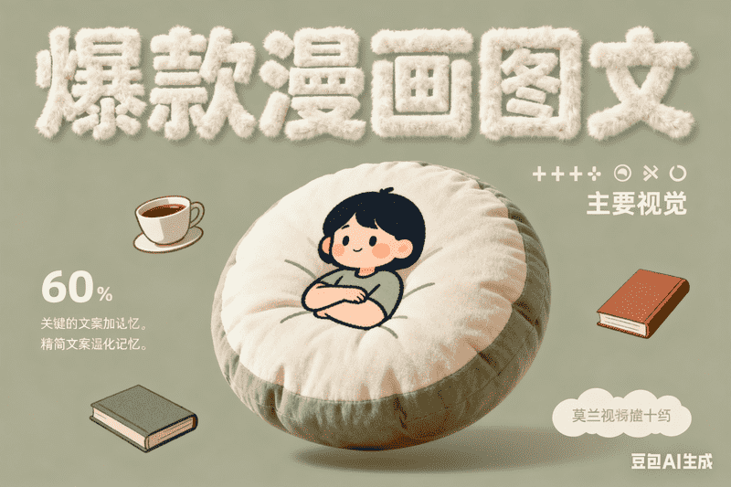 小红书-爆款漫画图文-矩阵联盟