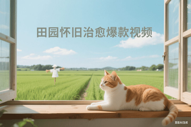 田园怀旧治愈爆款视频-矩阵联盟