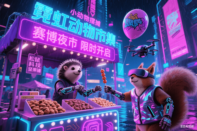 小动物摆摊-矩阵联盟