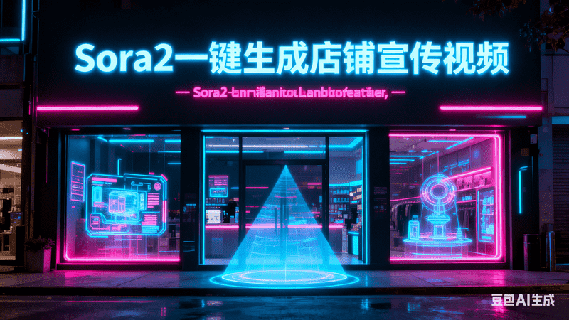 Sora2一键生成店铺宣传视频-矩阵联盟