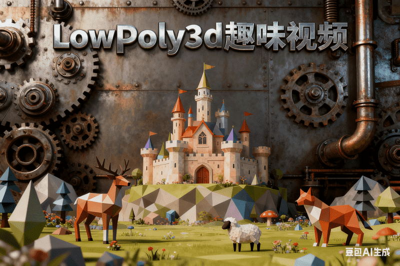 LowPoly3d趣味视频-矩阵联盟